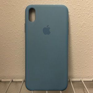 Apple iPhone XS Max Silicone Case (Light Blue)